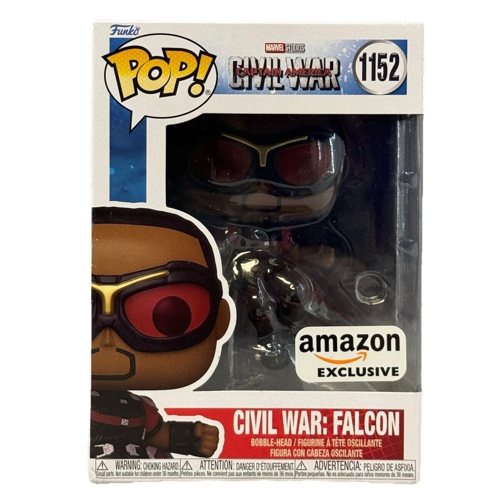 Funko Pop! Vinyl: Marvel - Civil War: Falcon Amazon (Exclusive) #1152 New In Box